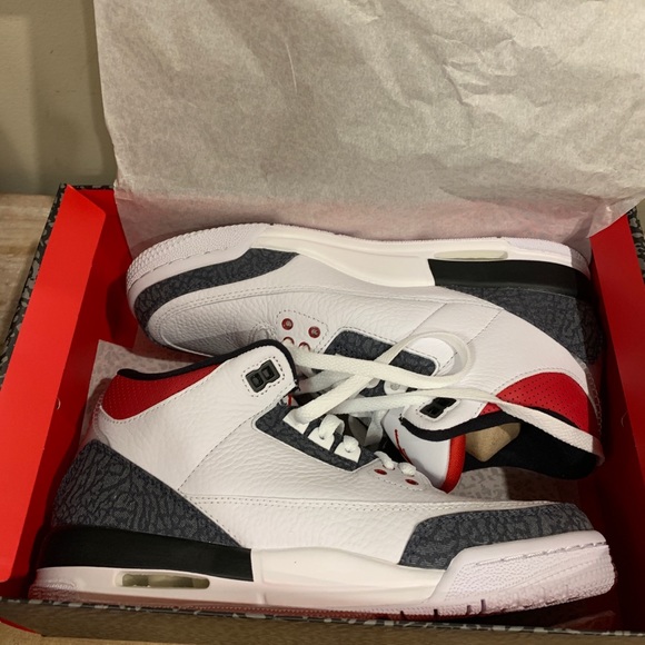 Jordan Shoes - Air Jordan Retro 3 White Red Black